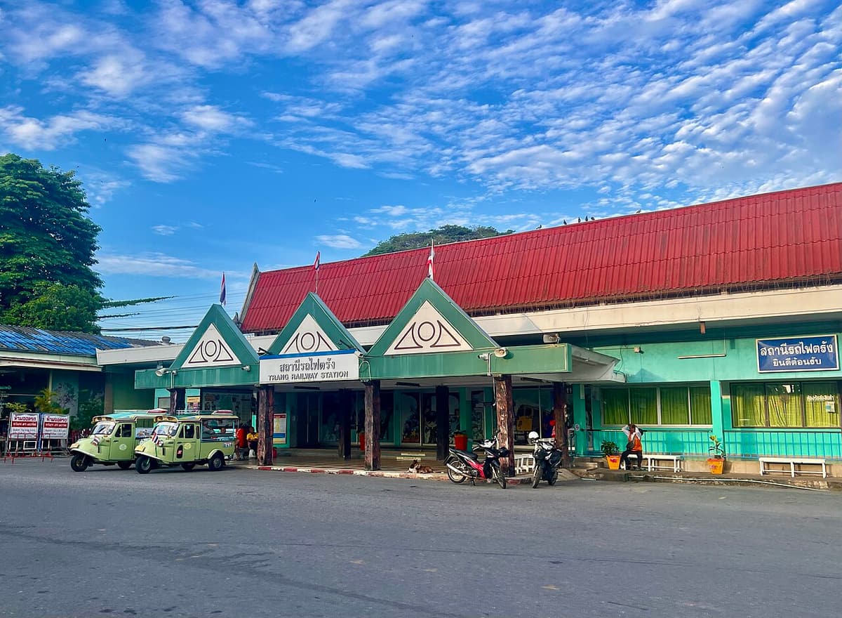 Trang railway station